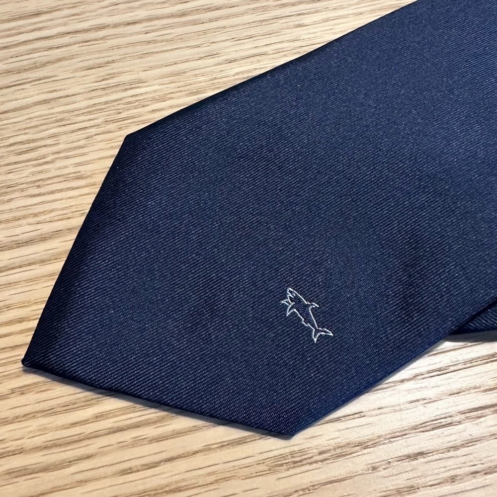 Paul & Shark 100% silk tie